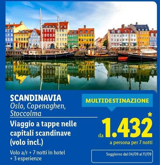 Oslo, Copenaghen, Stocolma Viaggio A Tappe Nelle Capitali Scandinave (volo Incl.)