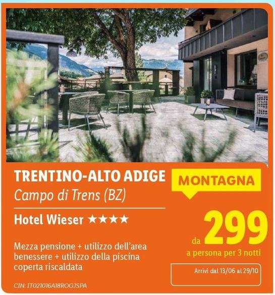 Area - Trentino Alto Adige