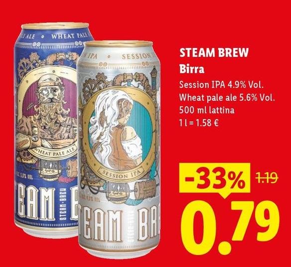 Steam Brew - Birra