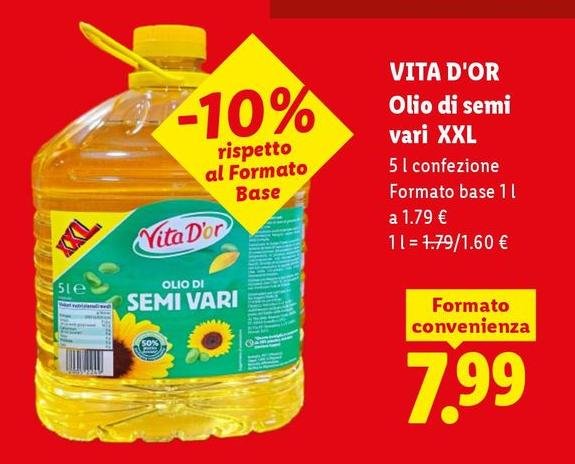 Vita D'or - Olio Di Semi Xxl