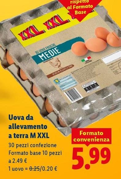 Uova Da Allevamento A Terra M Xxl