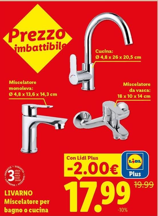 Livarno Home - Miscelatore Per Bagno O Cucina