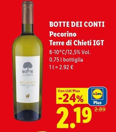 Botte Dei Conti - Pecorino Terre Di Chieti IGT