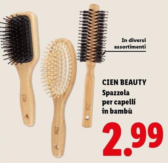 Cien - Beauty Spazzola Per Capelli In Bambu