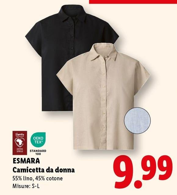 Esmara - Camisetta Da Donna