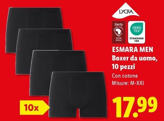 Esmara - Men Boxer Da Uomo