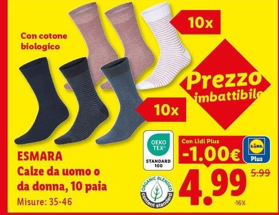 Esmara - Calze Da Uomo O Da Donna