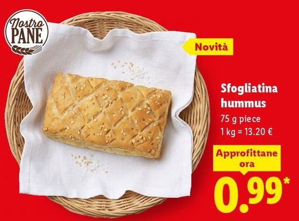 Sfogliatina Hummus