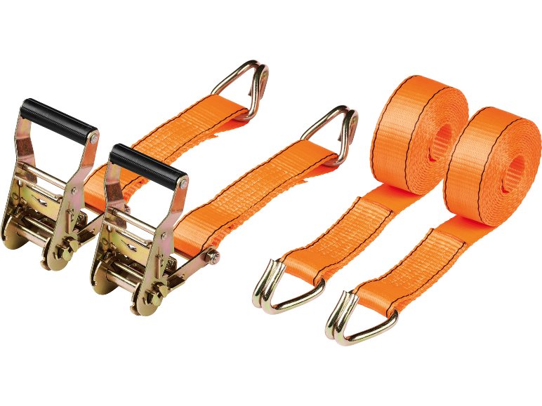 Set cinghie tiranti a cricchetto 2 o 4 pezzi