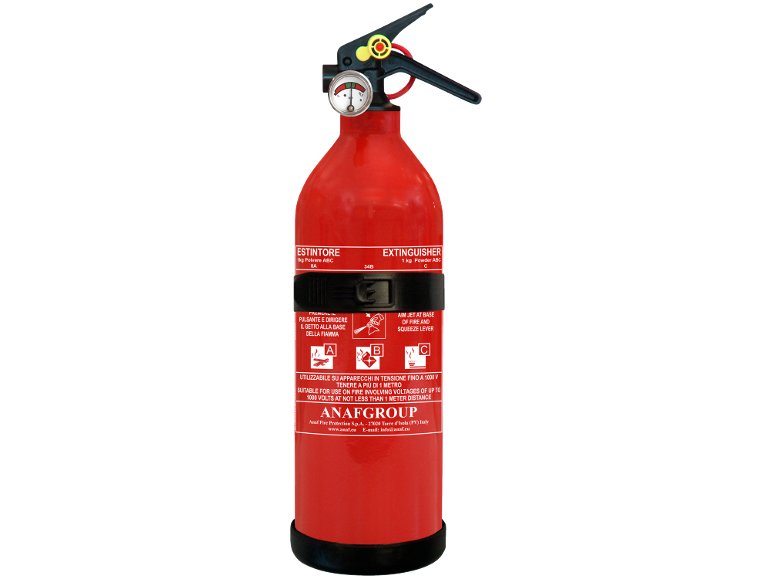 Estintore a polvere 1kg "ANAF"