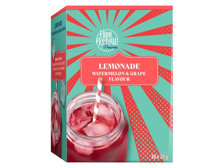 Bustine per limonata istantanea