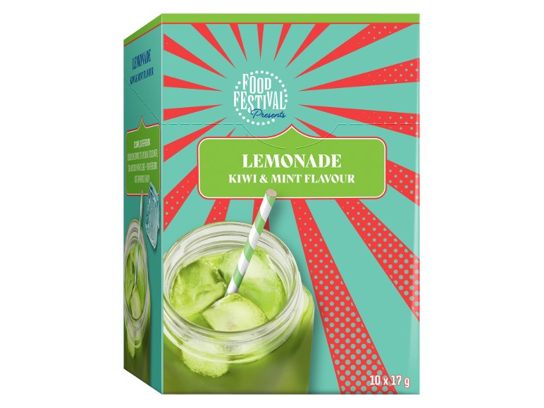 Bustine per limonata istantanea