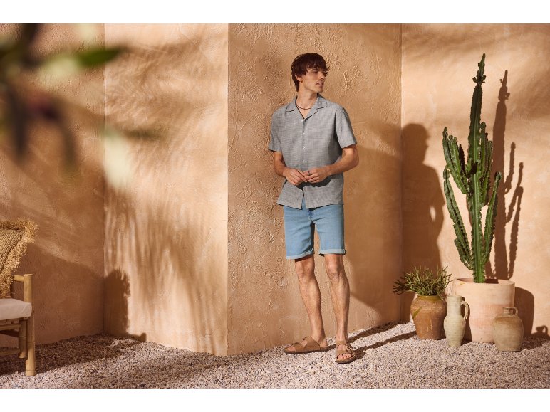 Shorts in jeans da uomo