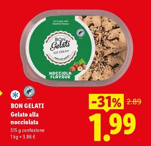 Bon Gelati - Gelato Alla Nocciolata