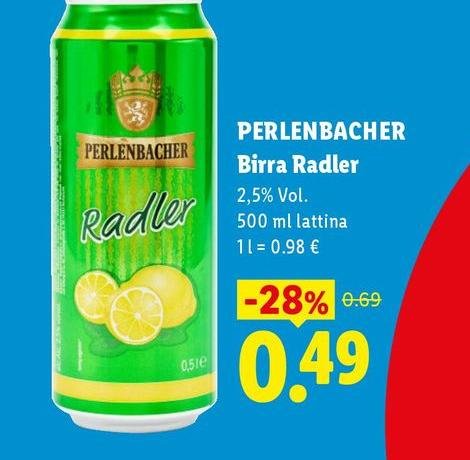 Perlenbacher - Birra Radler