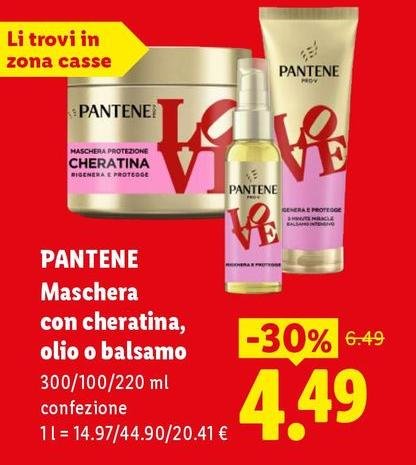 Pantene - Maschera Con Cheratina, Olio O Balsamo