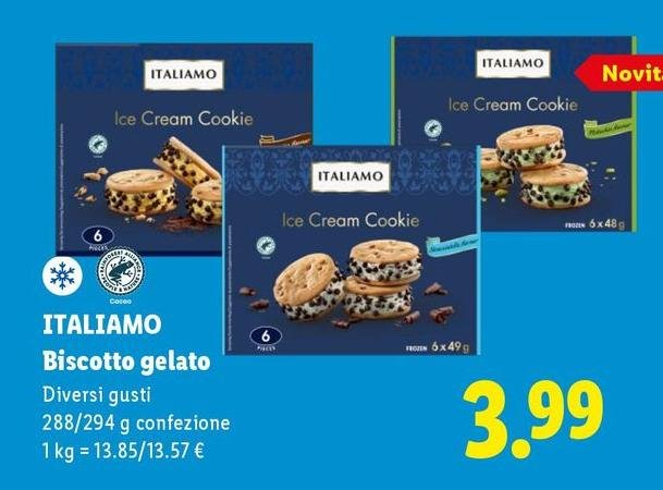 Italiamo - Biscotto Gelato