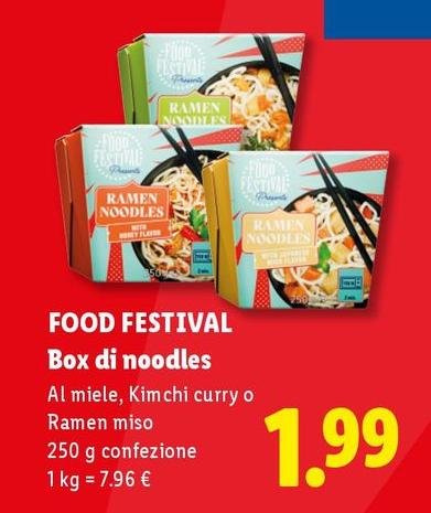 Food Festival - Box Di Noodles
