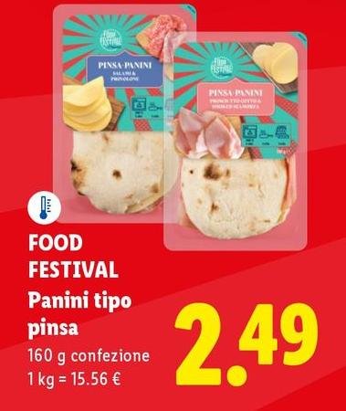 Food Festival - Panini Tipo Pinsa