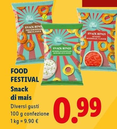 Food Festival - Snack Di Mais