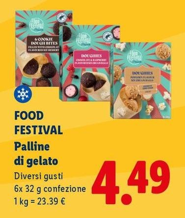 Food Festival - Palline Di Gelato