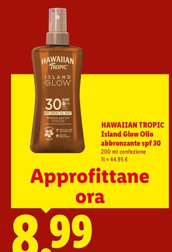 Hawaiian Tropic - Island Glow Olio Abbronzante Spf 30