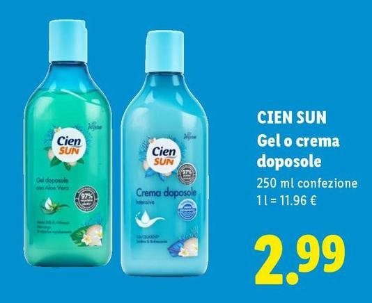 Cien Sun - Gel Doposole
