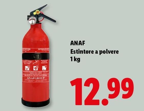 Anaf - Estintore A Polvere