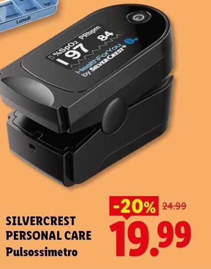 Silvercrest - Personal Care Pulsossimetro