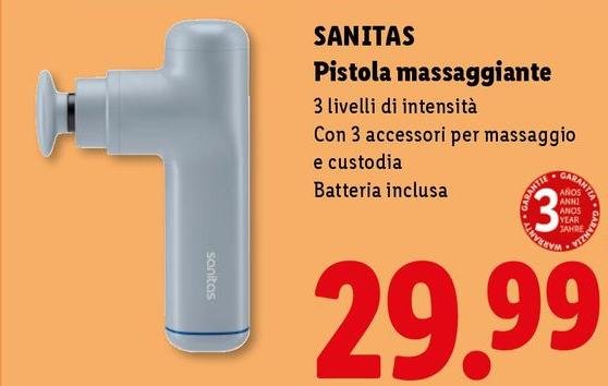 Sanitas - Pistola Massaggiante