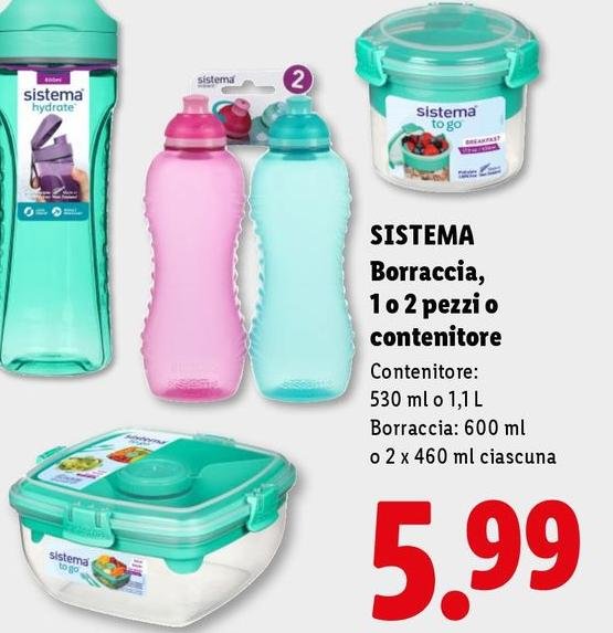 Sistema - Borraccia 1 Pezzi