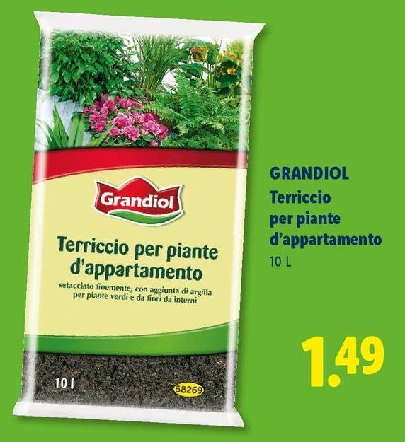 Grandiol - Terriccio Per Piante D'appartamento