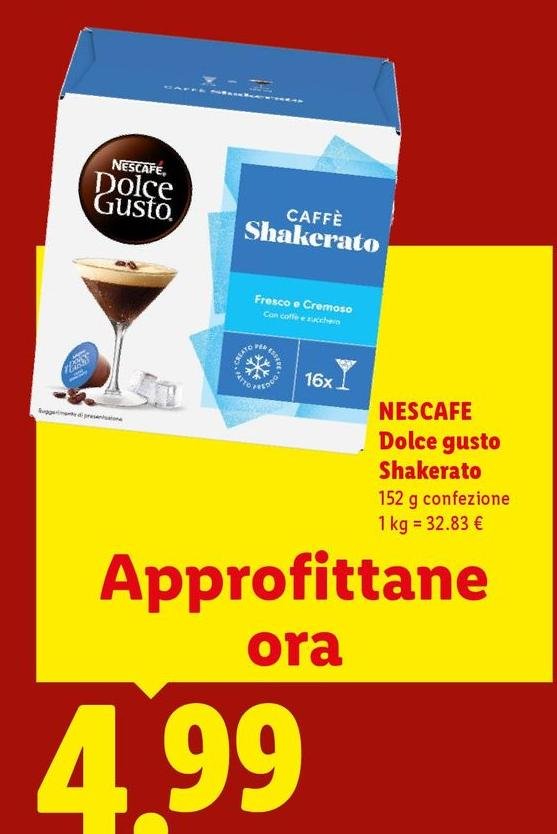 Nescafé - Dolce Guste Shakerato