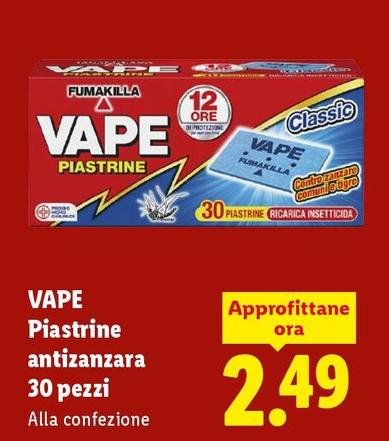 Vape - Piastrine Antizanzara