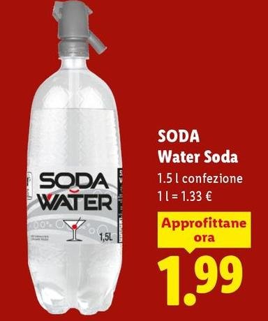 Soda - Water Soda