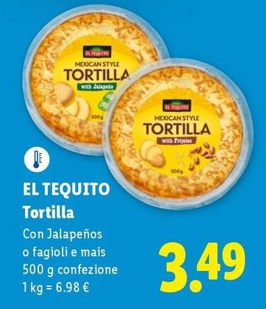 El Tequito - Tortilla