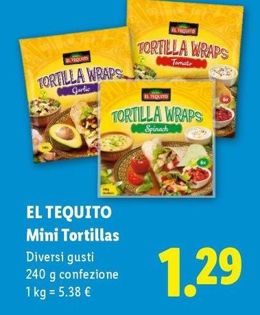El Tequito - Mini Tortillas