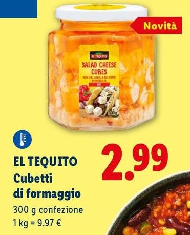 El Tequito - Cubetti Di Formaggio