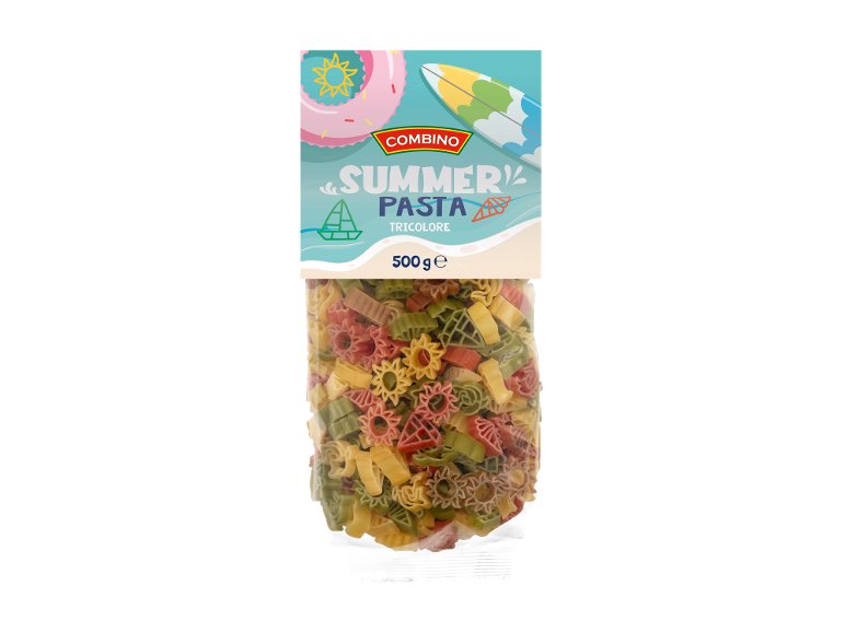 Pasta tricolore tema Summer