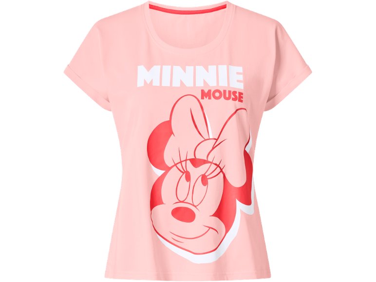 Pigiama corto da donna "Minnie, Stitch"