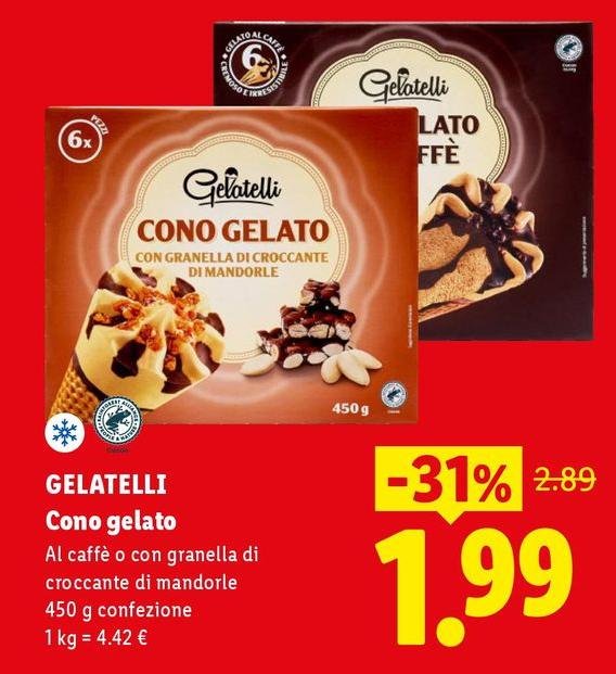 Gelatelli -  Cono Gelato