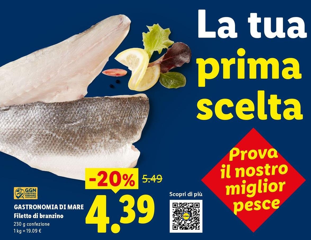 Gastronomia Di Mare - Filete Di Branzino