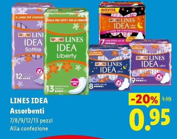 Lines Idea - Assorbenti
