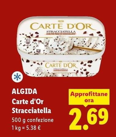 Algida - Carte D'Or Stracciatella
