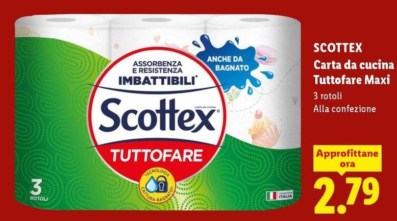 Scottex - Carta Da Cucina Tuttofare Maxi