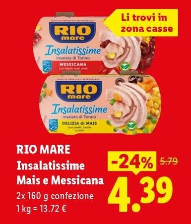 Rio Mare - Insalatissime Mais E Messicana