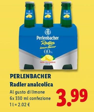 Perlenbacher - Radler Analcolica