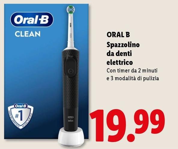 Oral B - Spazzolino Da Denti Elettrico