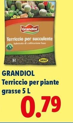 Grandiol - Terriccio Per Piante Grasse