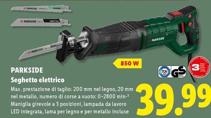 Parkside - Seghetto Elettrico